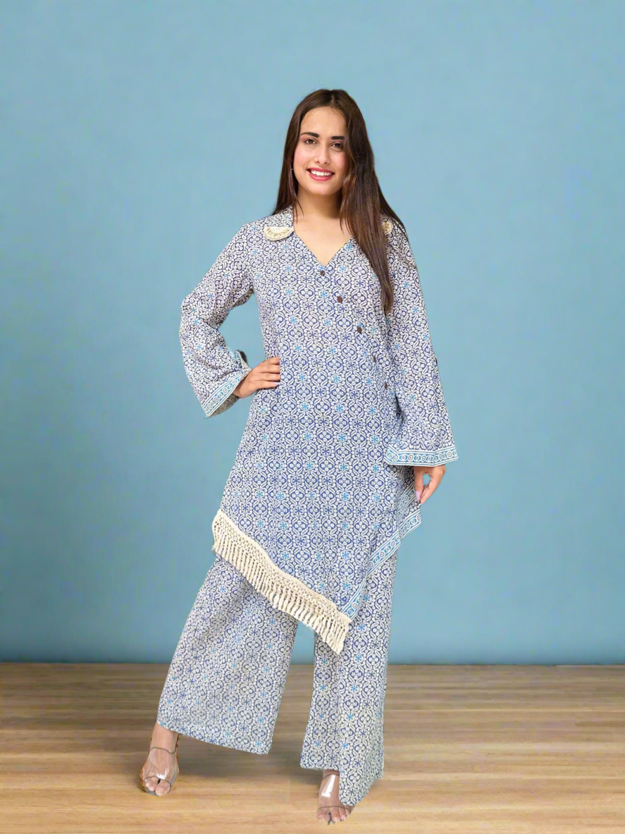 Summer Breeze Blue Coord Set