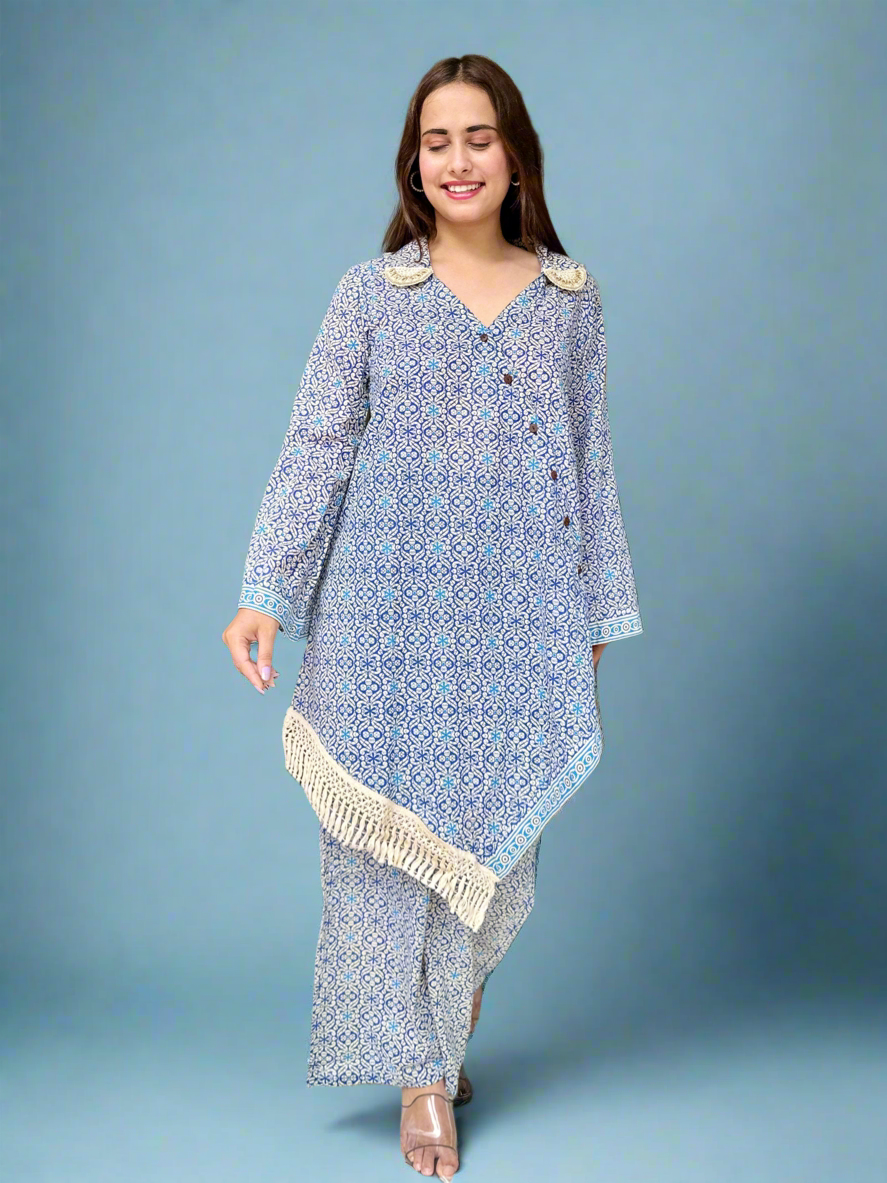 Summer Breeze Blue Coord Set