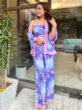 Sky Purple 3 Piece Set