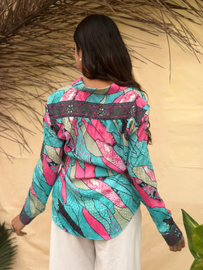 Abstract Printed Shirt
