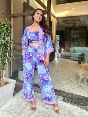 Sky Purple 3 Piece Set