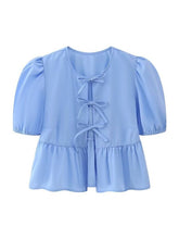 Blow Placket Top