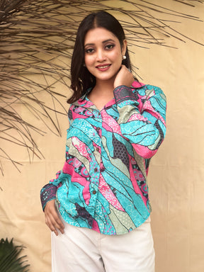 Abstract Printed Shirt